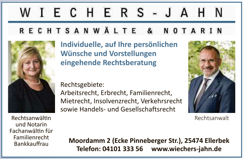 Wiechers-Jahn GbR – Rechtsanwälte und Notarin