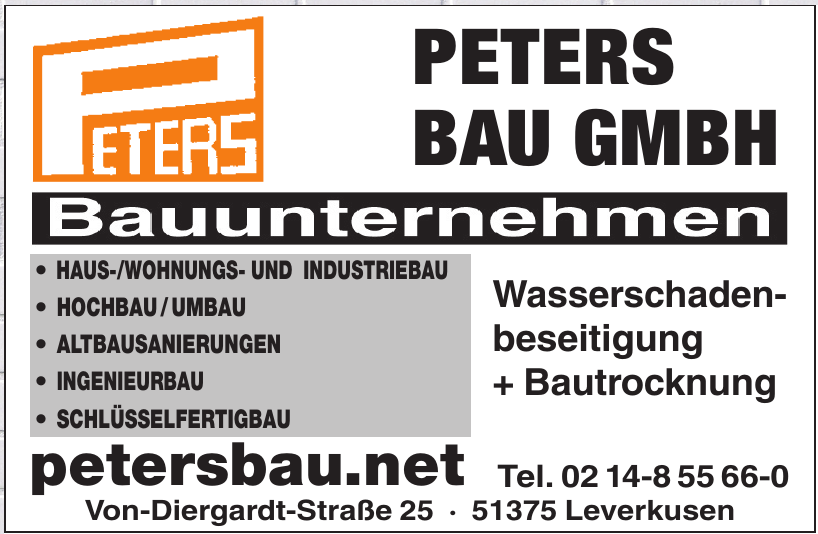 Peters Bau GmbH Peters Bau GmbH