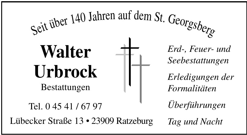 Walter Urbrock Bestattungen