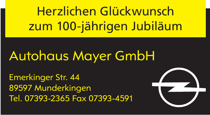 Autohaus Mayer GmbH Autohaus Mayer GmbH