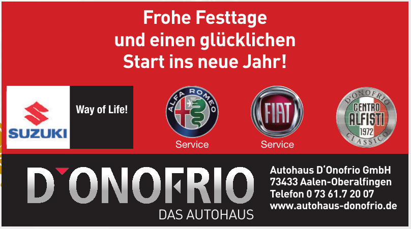Autohaus D‘Onofrio GmbH Autohaus D‘Onofrio GmbH
