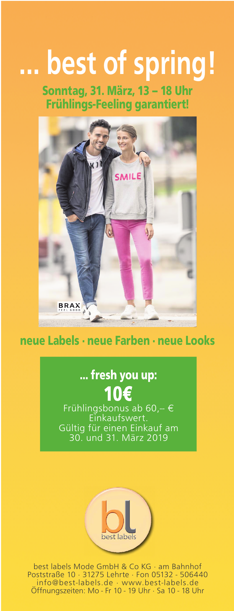 best labels Mode GmbH & Co KG best labels Mode GmbH & Co KG