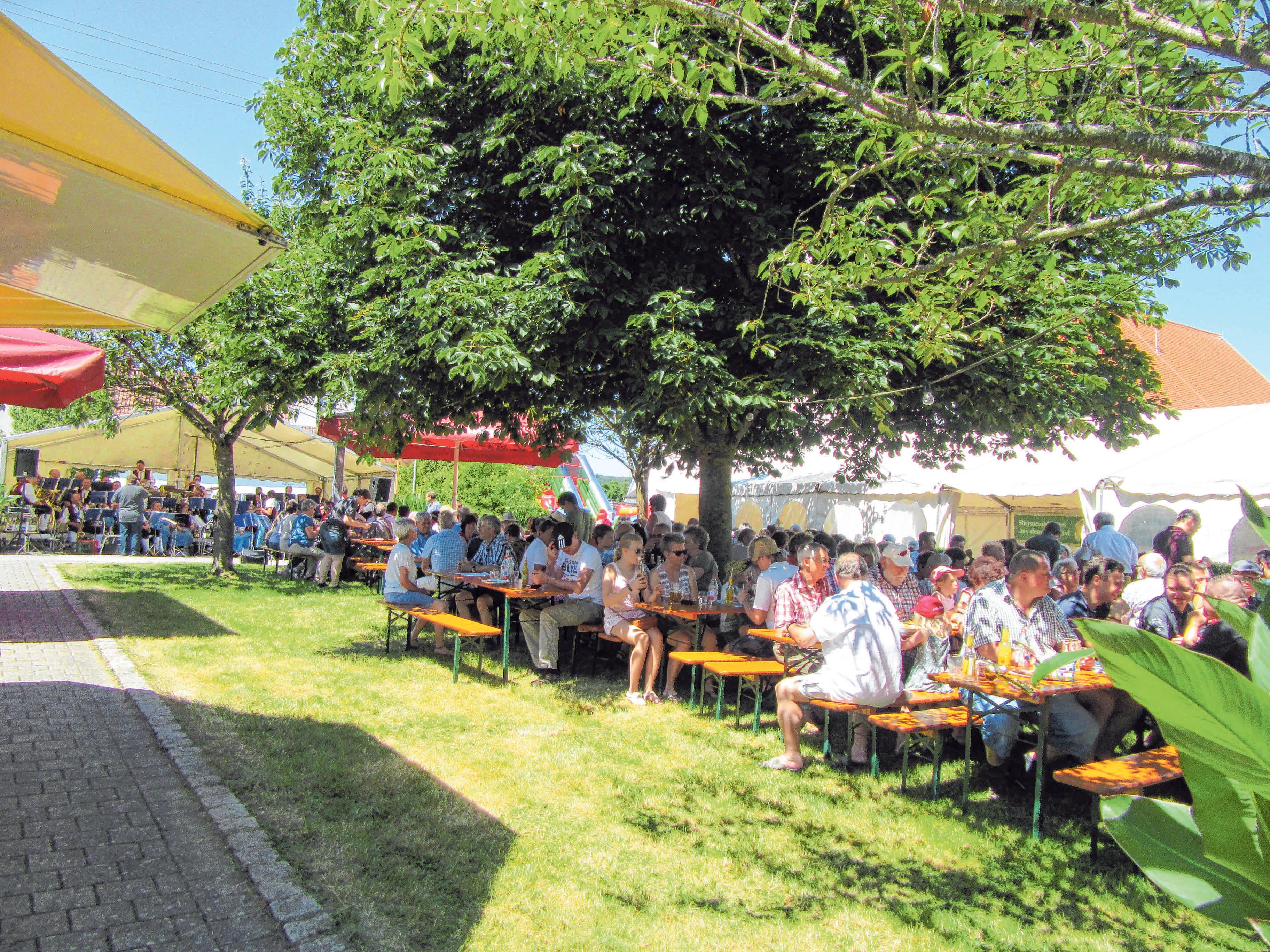 Das Sommerfest des Musikvereins lockt viele Besucher nach Vilsingen. FOTO: PRIVAT Das Sommerfest des Musikvereins lockt viele Besucher nach Vilsingen. FOTO: PRIVAT