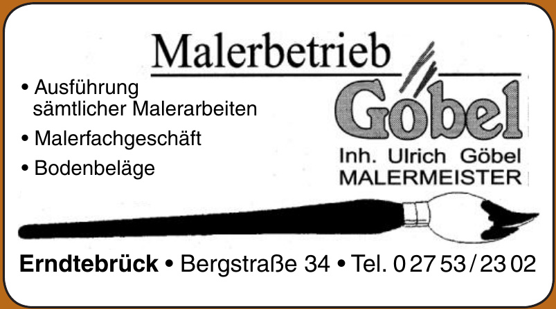 Malerbetrieb Göbel Malerbetrieb Göbel