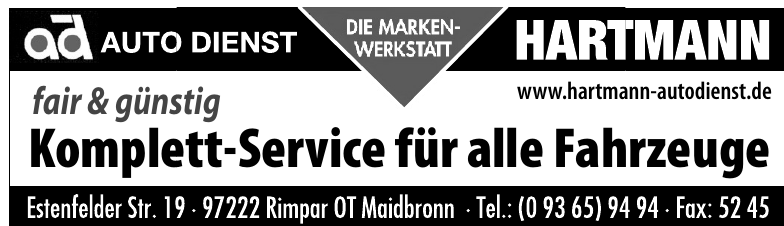 Autodienst Hartmann Autodienst Hartmann