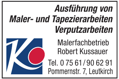 Malerfachbetrieb Robert Kussauer Malerfachbetrieb Robert Kussauer