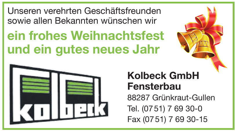 Kolbeck GmbH Fensterbau Kolbeck GmbH Fensterbau