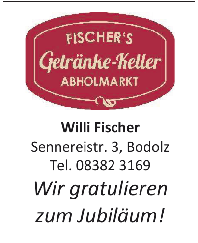 Fischer´s Getränke-Keller Abholmarkt Fischer´s Getränke-Keller Abholmarkt