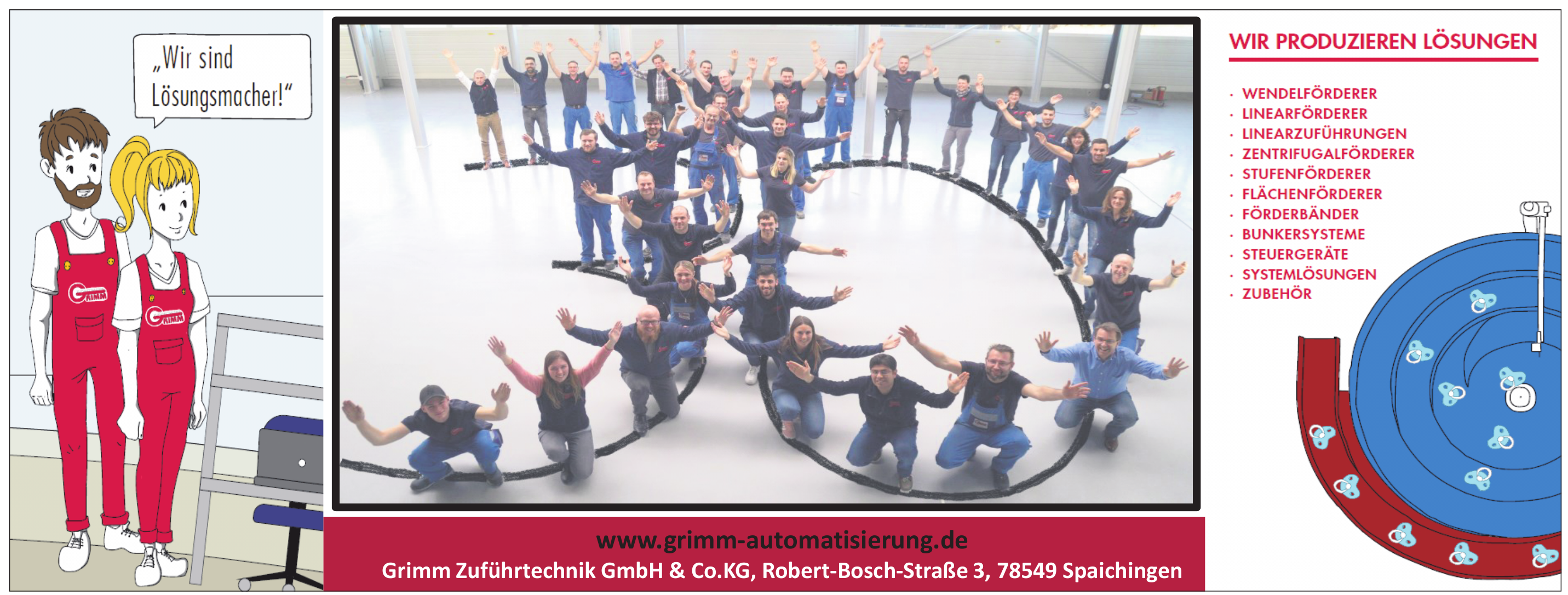 Grimm Zuführtechnik GmbH & Co.KG Grimm Zuführtechnik GmbH & Co.KG