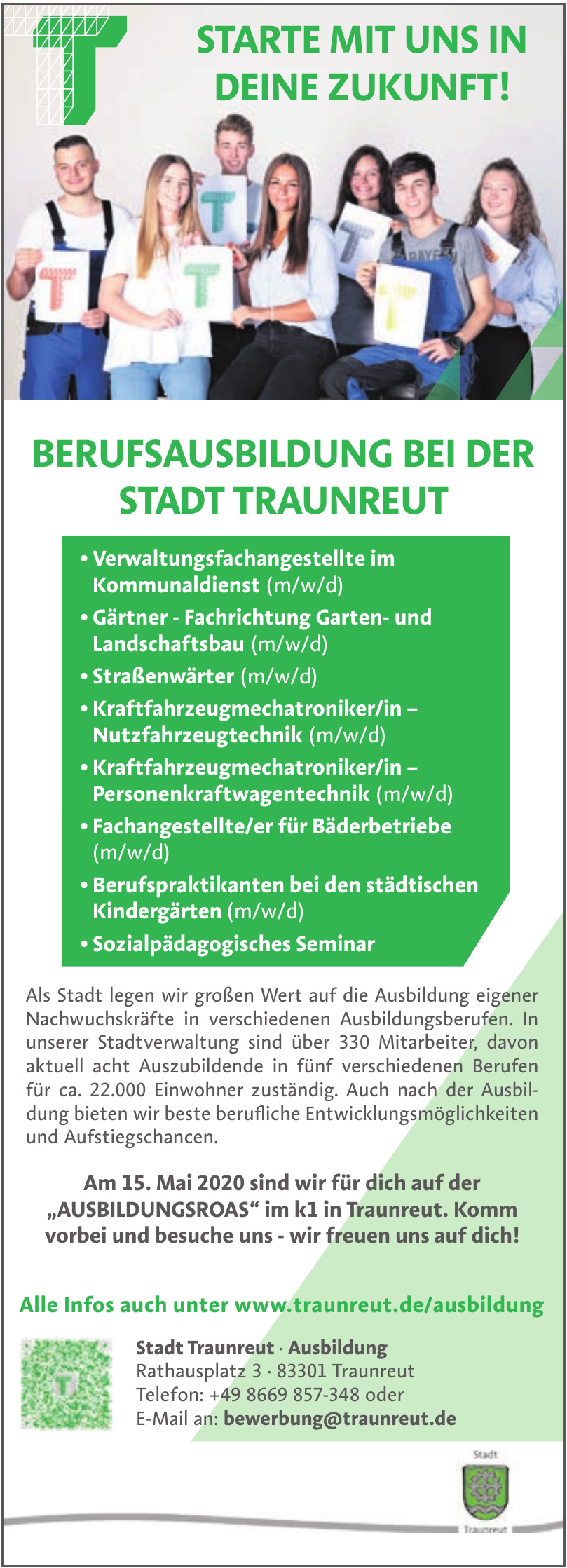 Berufsausbildung zum Verwaltungsfachangestellten