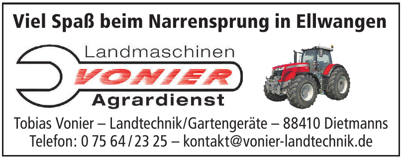 Vonier Agrardienst Vonier Agrardienst