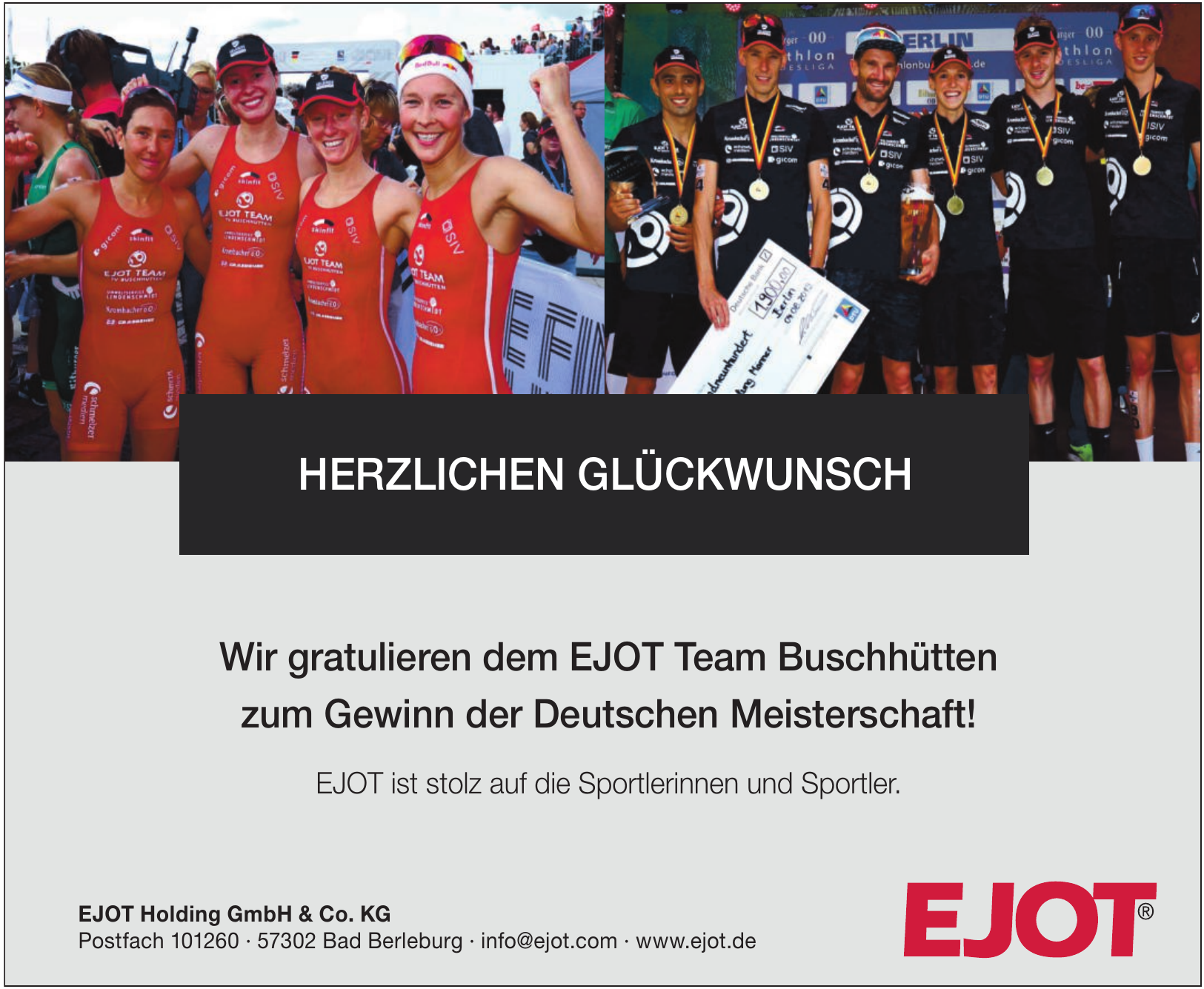 EJOT Holding GmbH & Co. KG EJOT Holding GmbH & Co. KG