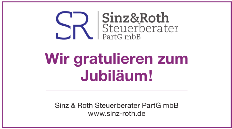 Sinz & Roth Steuerberater PartG mbB Sinz & Roth Steuerberater PartG mbB