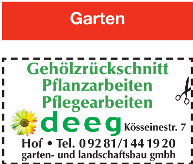 deeg garten- und landschaftsbau gmbh deeg garten- und landschaftsbau gmbh