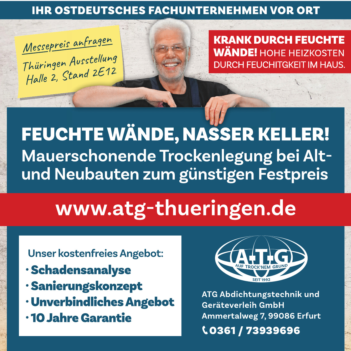 ATG Abdichtungstechnik und Geräteverleih GmbH ATG Abdichtungstechnik und Geräteverleih GmbH