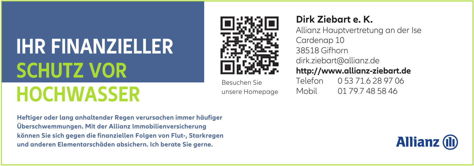 Dirk Ziebart e. K. - Allianz Hauptvertretung an der Ise Dirk Ziebart e. K. - Allianz Hauptvertretung an der Ise
