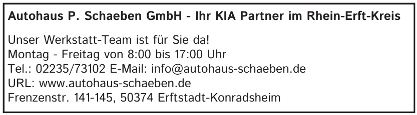 Autohaus P. Schaeben GmbH Autohaus P. Schaeben GmbH