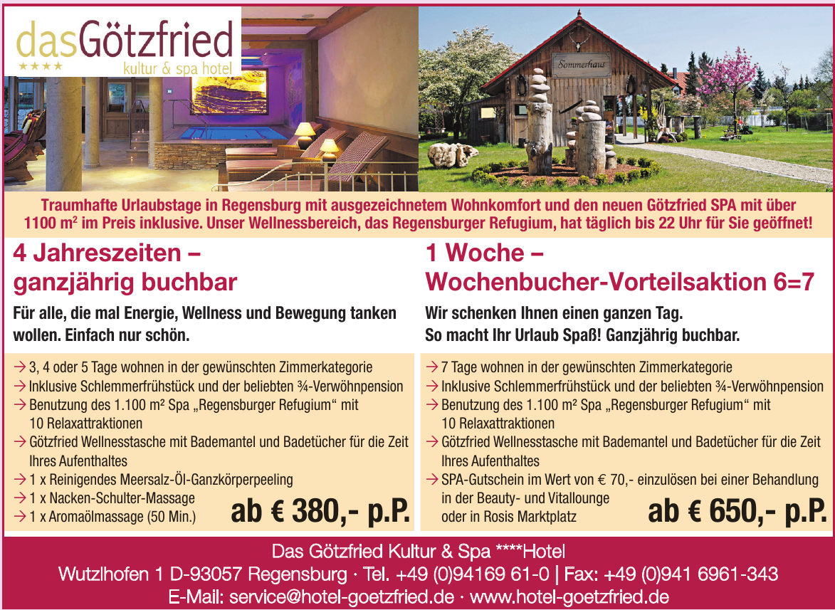 Das Götzfried Kultur & Spa ****Hotel Das Götzfried Kultur & Spa ****Hotel