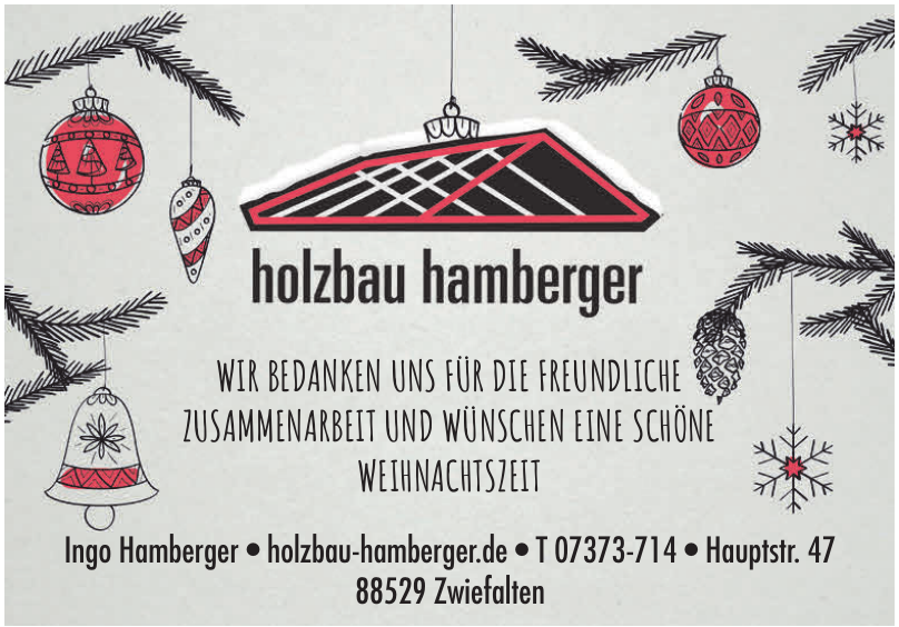 Holzbau Ingo Hamberger Holzbau Ingo Hamberger
