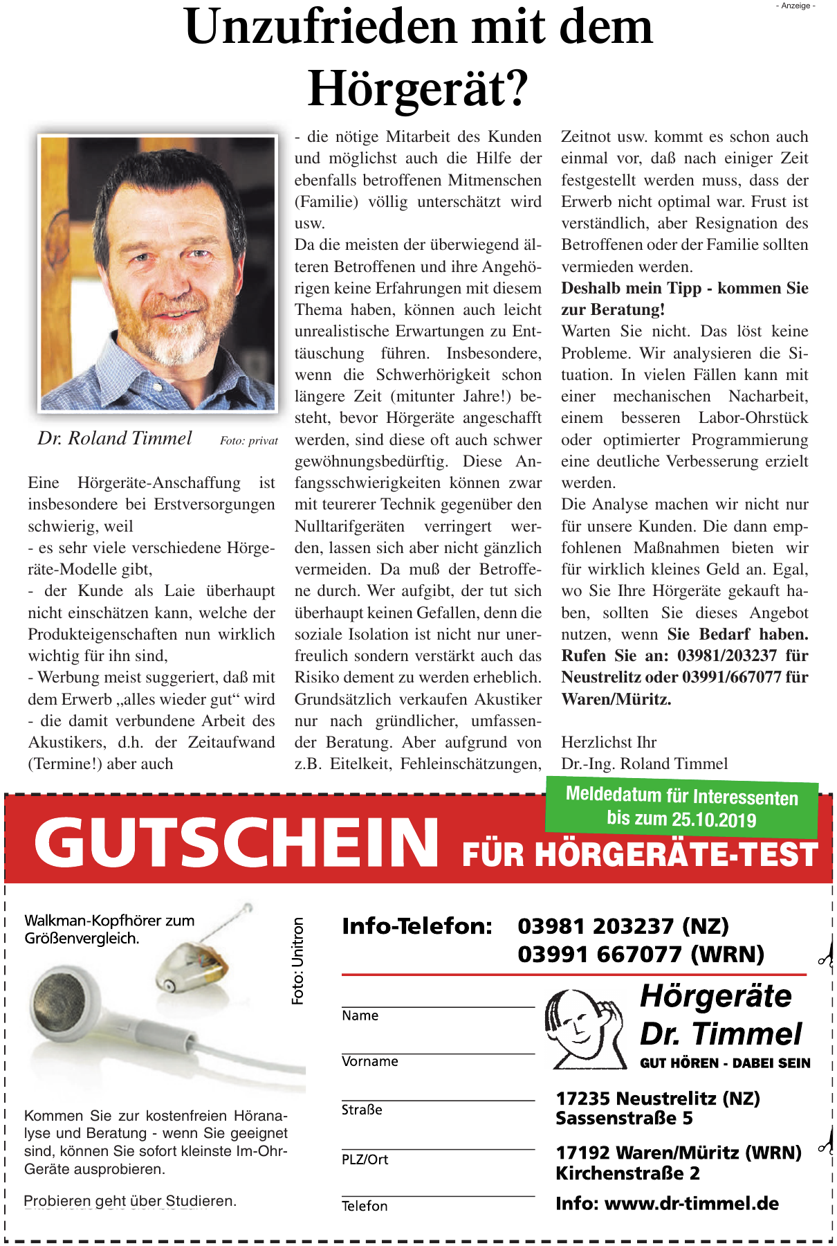 Hörgeräte Dr. Timmel Hörgeräte Dr. Timmel
