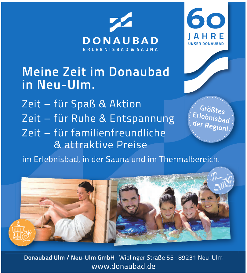 Donaubad Ulm / Neu-Ulm GmbH Donaubad Ulm / Neu-Ulm GmbH