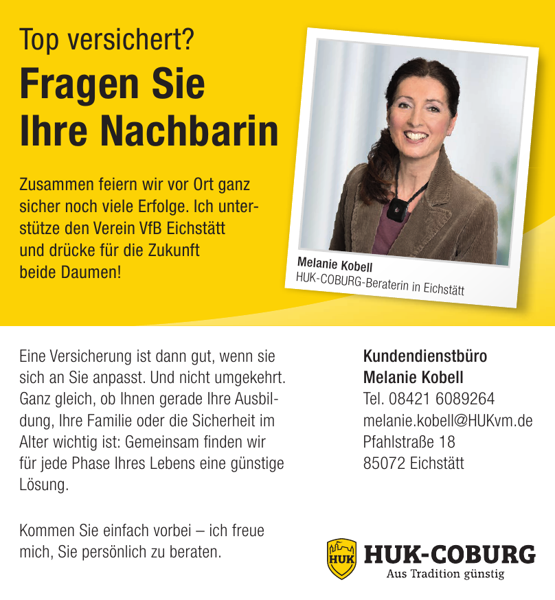 HUK Coburg - Kundendienstbüro Melanie Kobell HUK Coburg - Kundendienstbüro Melanie Kobell