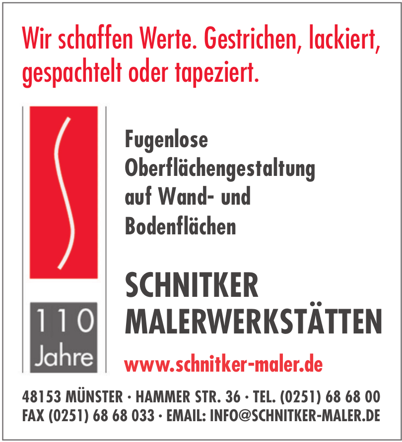 Schnitker Malerwerkstätten Schnitker Malerwerkstätten