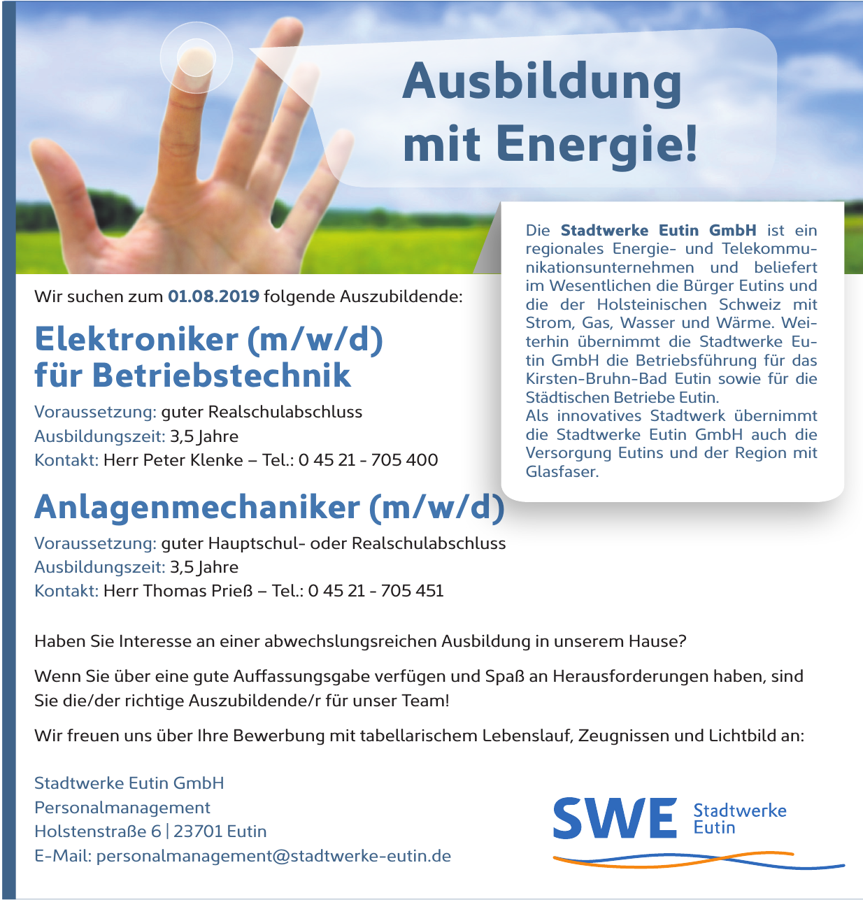 Stadtwerke Eutin GmbH Stadtwerke Eutin GmbH