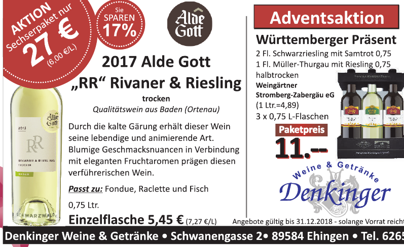 Denkinger Weine & Getränke Denkinger Weine & Getränke