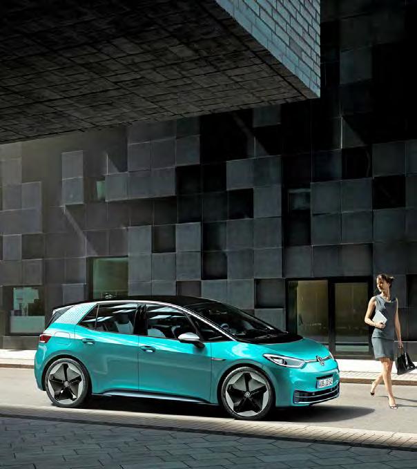 Mit dem Elektroauto ID.3 als Strom-Bruder des Golf will Volkswagen ab Sommer ins Geschäft kommen. Im Preis startet er unter 30 000 Euro. FOTO: HERSTELLER