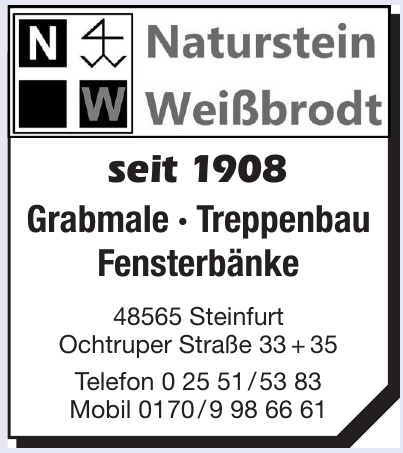 Naturstein Weißbrodt Naturstein Weißbrodt