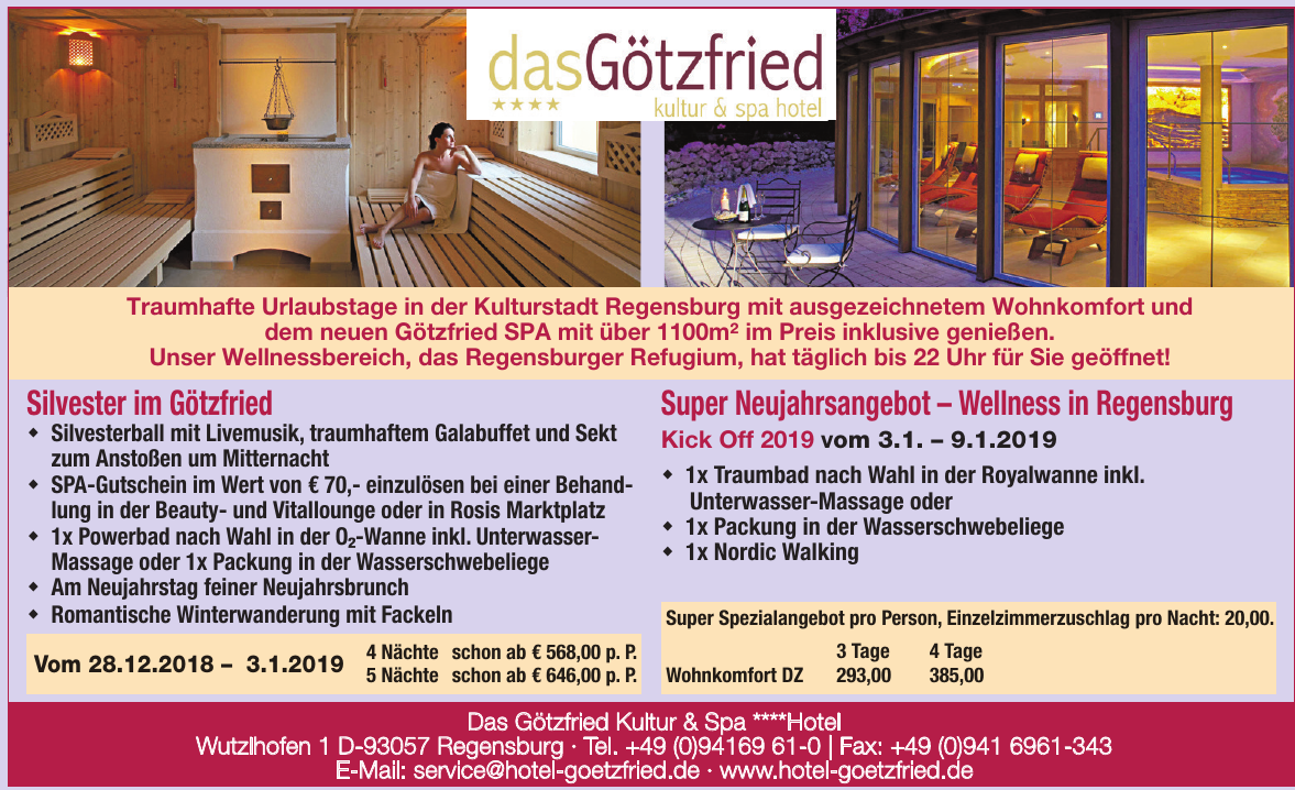 Das Götzfried Kultur & Spa ****Hotel Das Götzfried Kultur & Spa ****Hotel