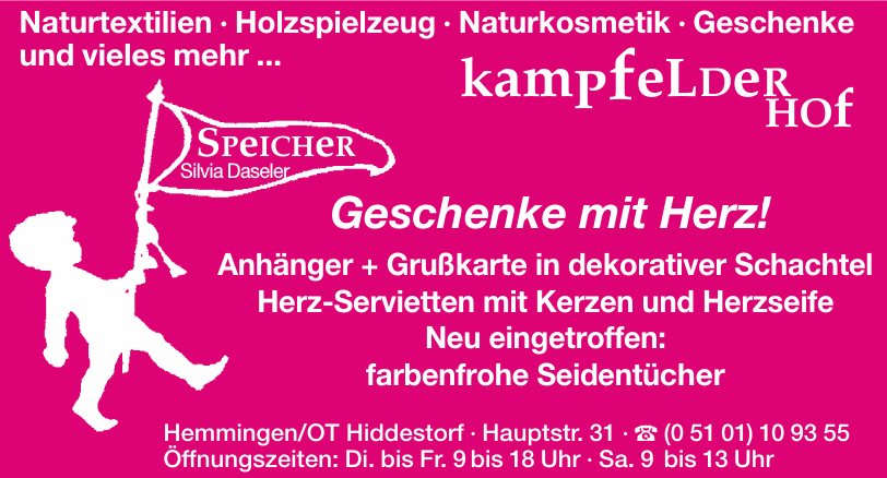 Speicher Silvia Daseler - Kampfelder Hof Speicher Silvia Daseler - Kampfelder Hof
