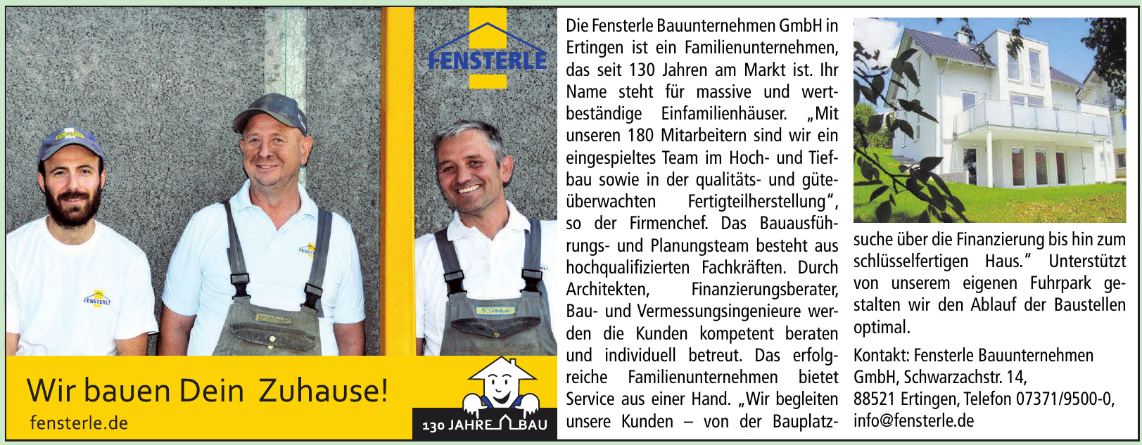 Fensterle Beton- und Fertigteilwerk GmbH Fensterle Beton- und Fertigteilwerk GmbH