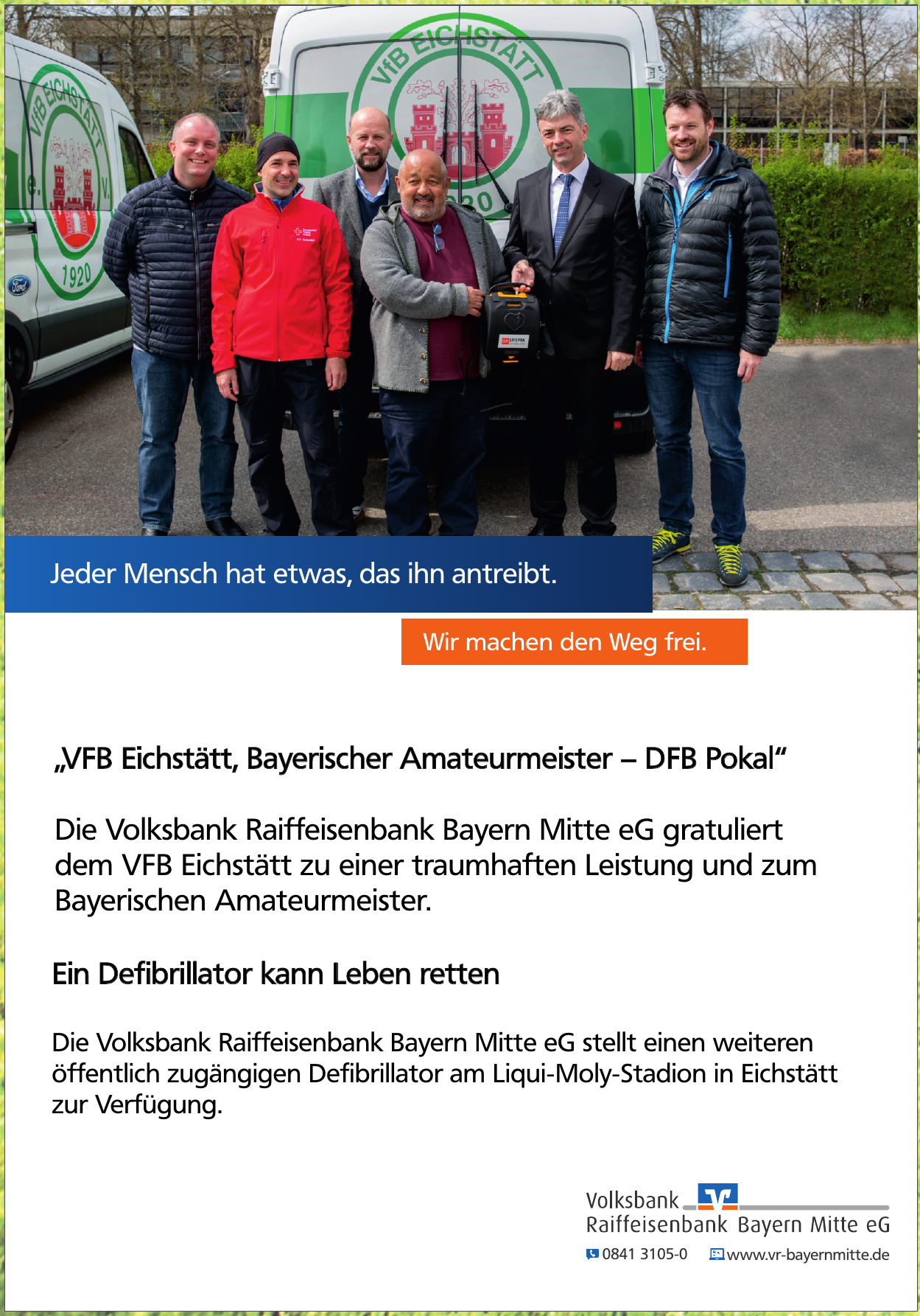 Volksbank Raiffeisenbank Bayern Mitte eG Volksbank Raiffeisenbank Bayern Mitte eG