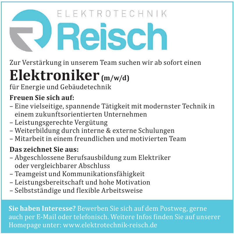 Elektrotechnik Reisch Elektrotechnik Reisch