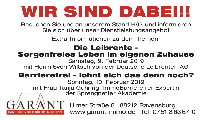 Garant Immobilien Holding GmbH Garant Immobilien Holding GmbH