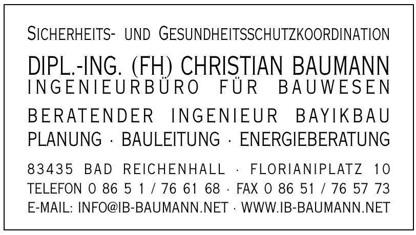 Dipl.-Ing. (FH) Christian Baumann
