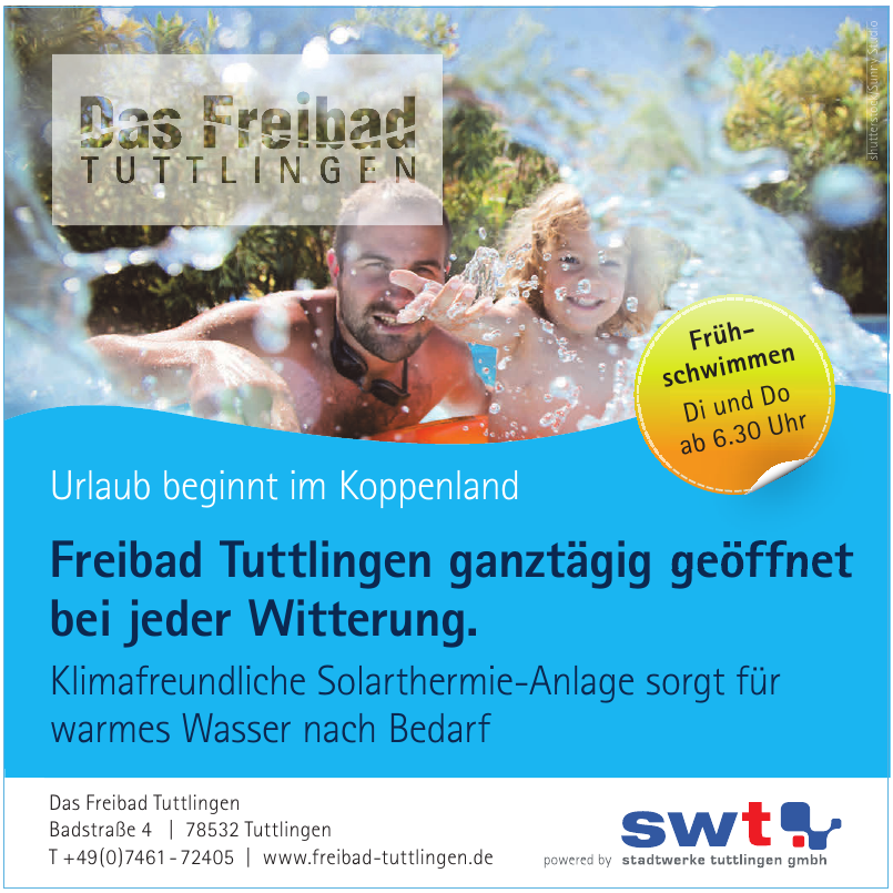 Das Freibad Tuttlingen Das Freibad Tuttlingen