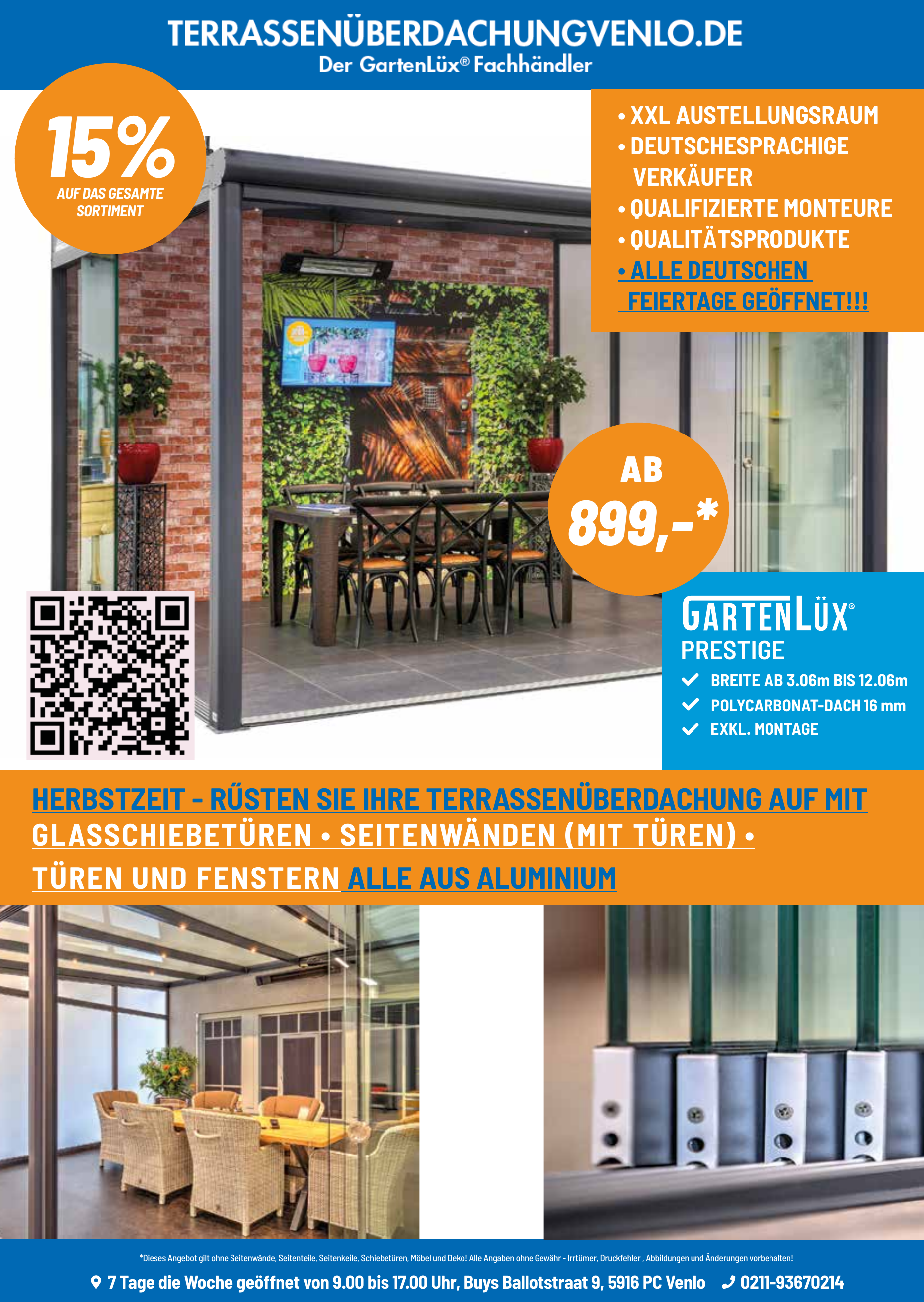 Terrassenüberdachung Venlo Terrassenüberdachung Venlo