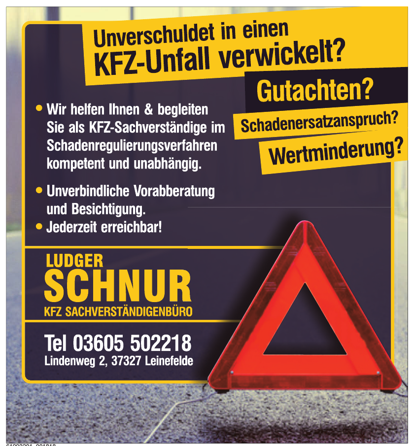 Ludger Schnur KFZ Sachverständigenbüro Ludger Schnur KFZ Sachverständigenbüro