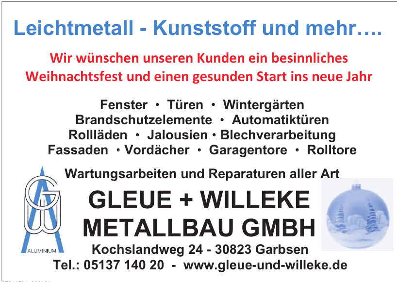 Gleue und Willeke Matallbau GmbH