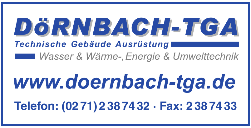Dörnbach - TGA / Technische Gebäudeausrüstung Dörnbach - TGA / Technische Gebäudeausrüstung