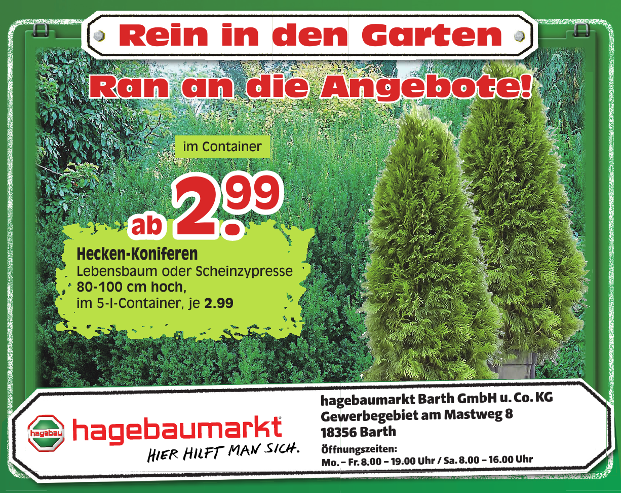 Hagebaumarkt Barth Gmbh & Co. KG Hagebaumarkt Barth Gmbh & Co. KG