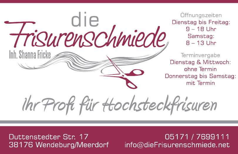 Die Frisurschmiede Die Frisurschmiede