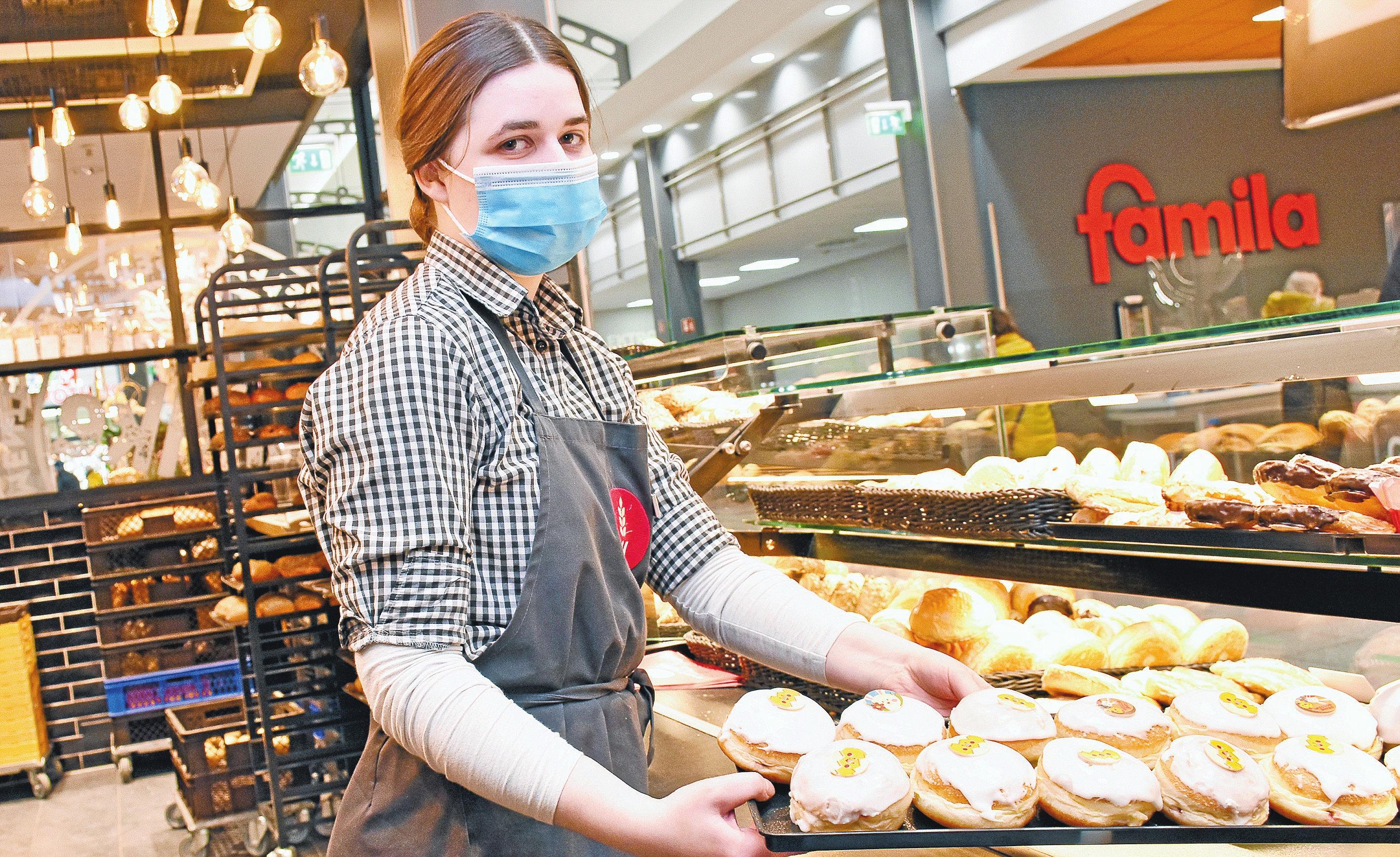 Vielfältige Auswahl: Das Fachgeschäft der Bäckerei Wolke im Famila-Markt in Vechta bietet viele Leckereien. Foto: Schulte-Saß