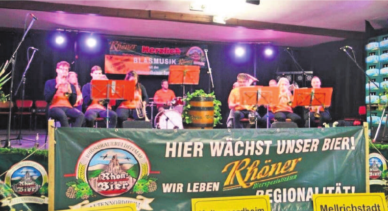 Zum Brauereifest ist gute musikalische Unterhaltung selbstverständlich. Fotos: Rhönbrauerei Zum Brauereifest ist gute musikalische Unterhaltung selbstverständlich. Fotos: Rhönbrauerei