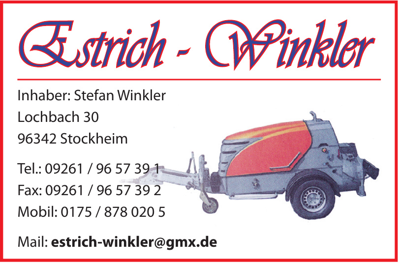 Estrich-Winkler Estrich-Winkler