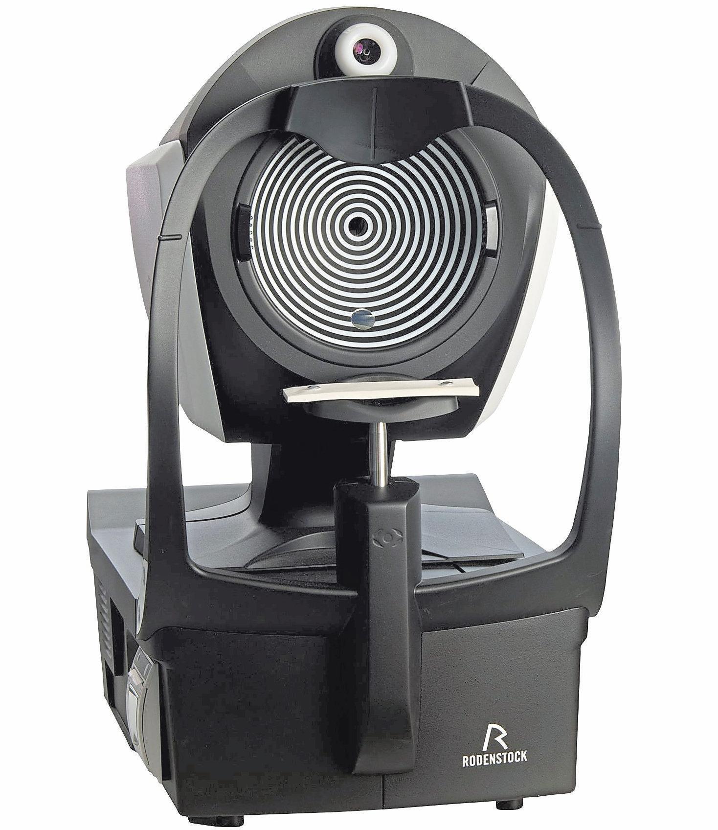 Der DNEye-Scanner 2+ von Rodenstock: 7000 Messpunkte für ein individuellesBrillenglas. Der DNEye-Scanner 2+ von Rodenstock: 7000 Messpunkte für ein individuellesBrillenglas.