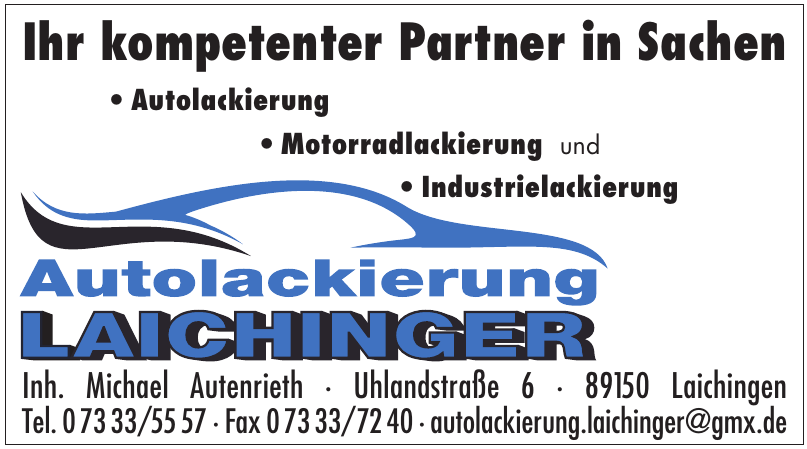 Autolackierung Laichinger Autolackierung Laichinger